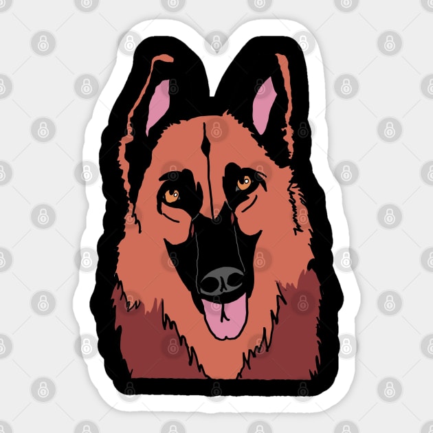 GSD Sullivan Sticker by Jmstephens913